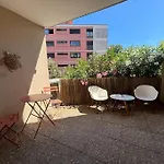 Centre Ville- Grand Balcon-meuble Boconcept * Cavalaire-sur-Mer